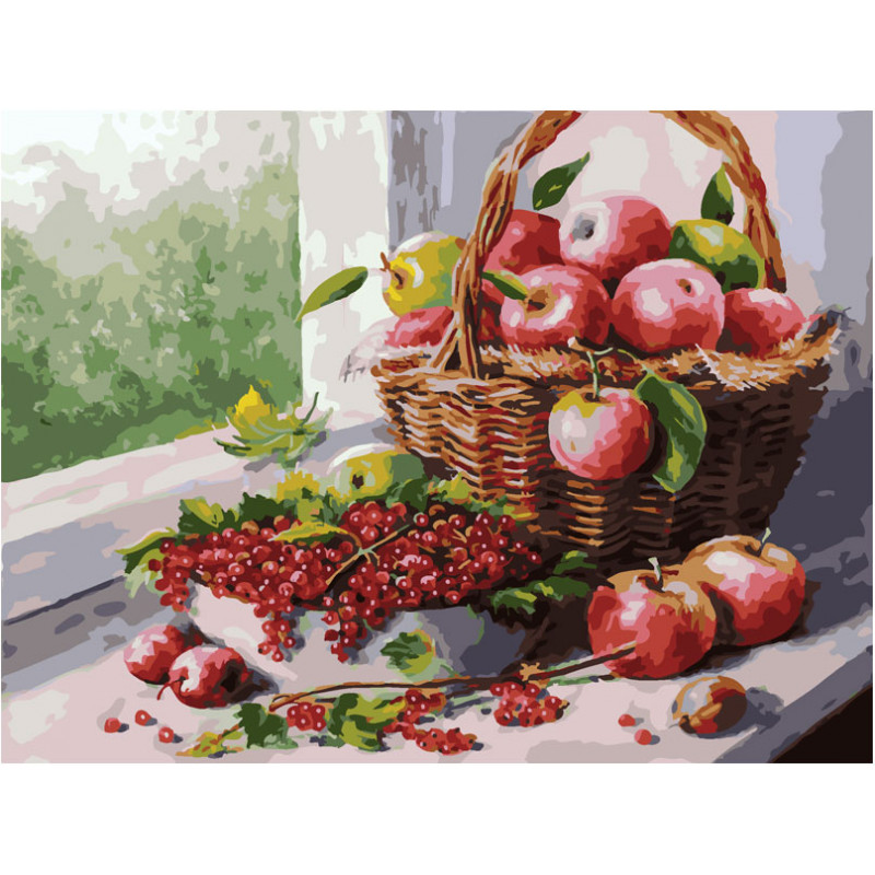 Картина по номерам для кухни